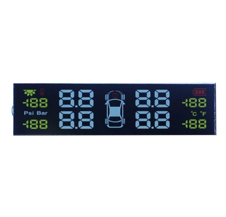 Automotive Tire Pressure DFSTN LCD Module